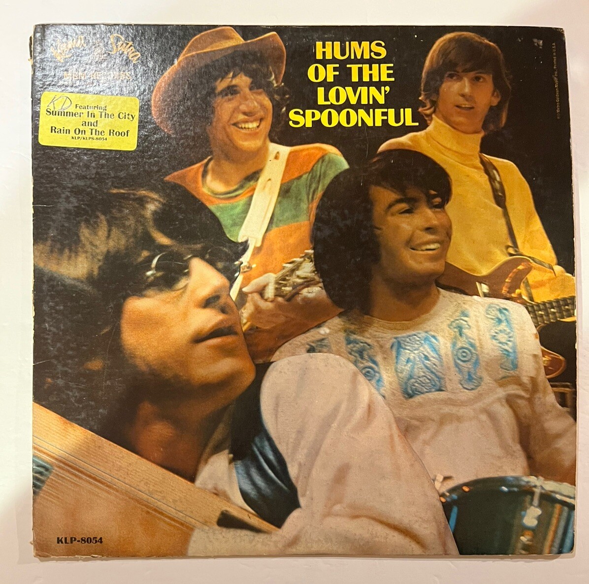 Vtg Hums of the Lovin' Spoonful 12" Vinyl LP Kama Sutra KLP-8054 • G+/G+