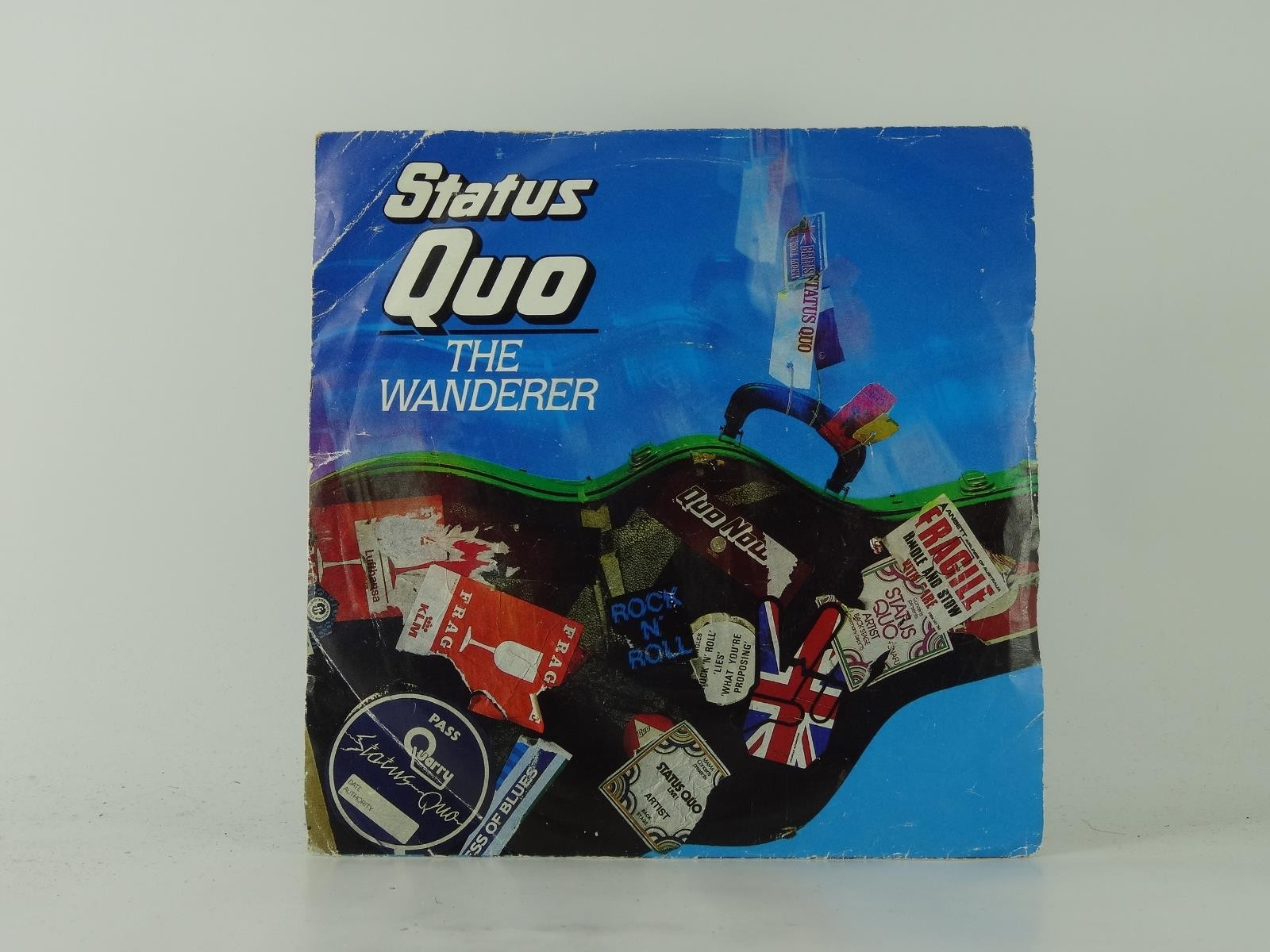 STATUS QUO THE WANDERER (1) (2) 2 Track 7" Single including Picture Sleeve VERTI