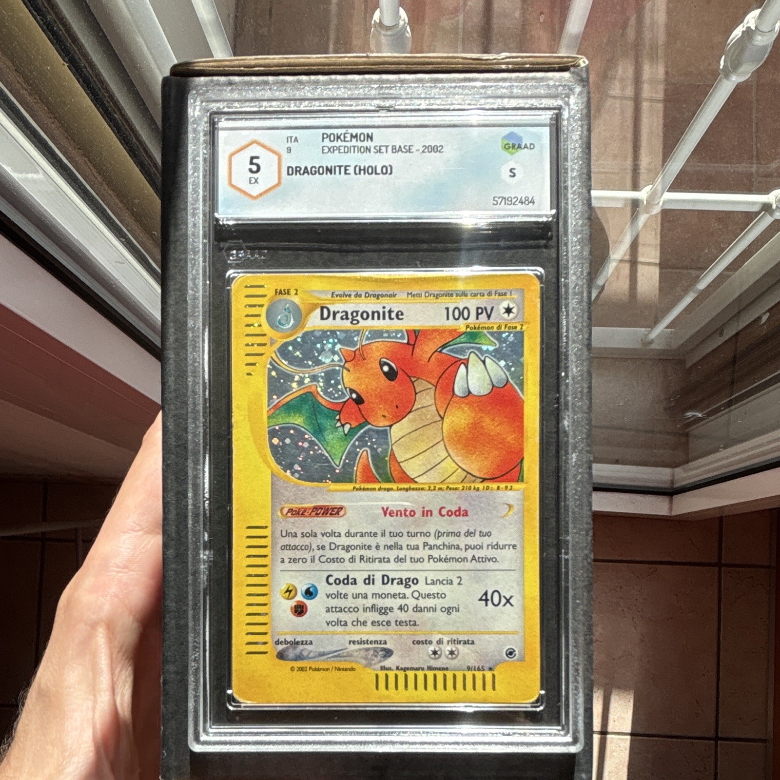Dragonite 9/165 Holo Expedition Set ITA 2002 -  Graad 5 Pokemon