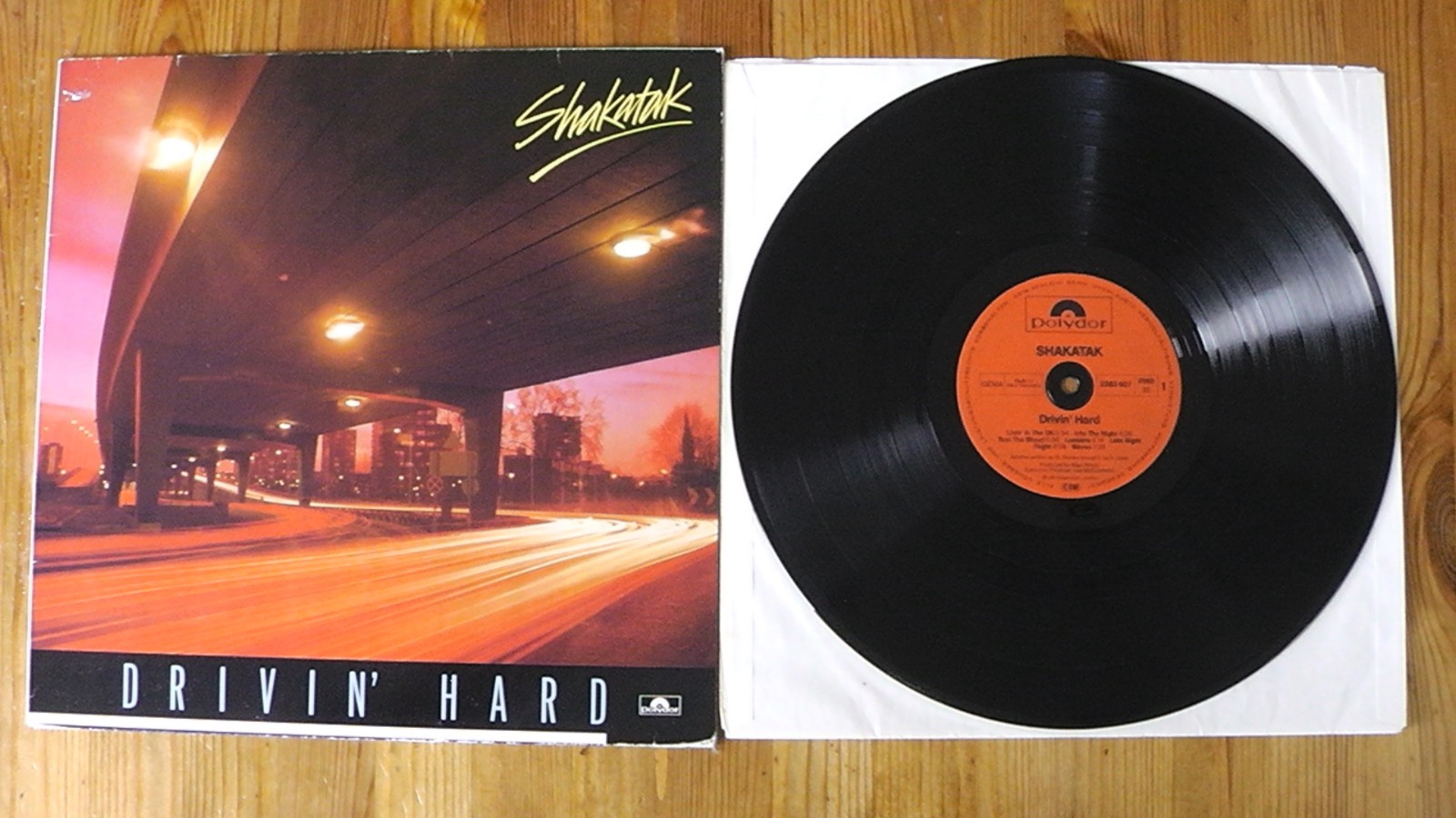 SHAKATAK Drivin' Hard  Polydor 1981