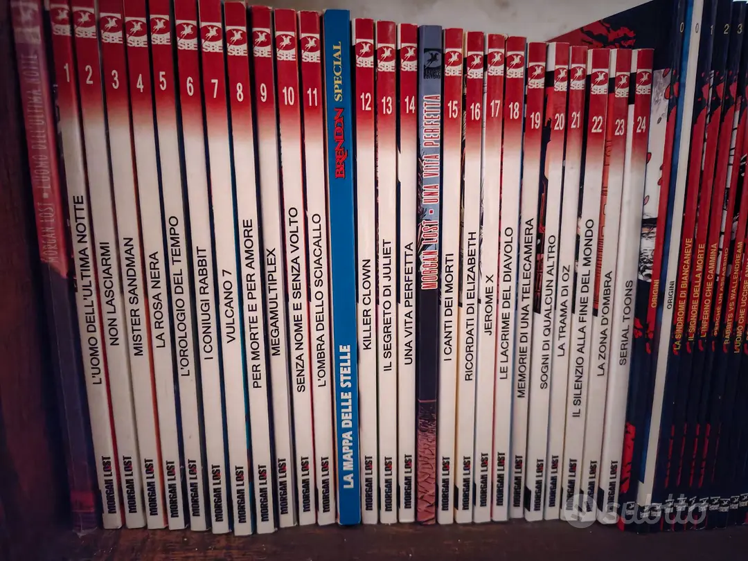 Collezione fumetti Morgan Lost Bonelli 