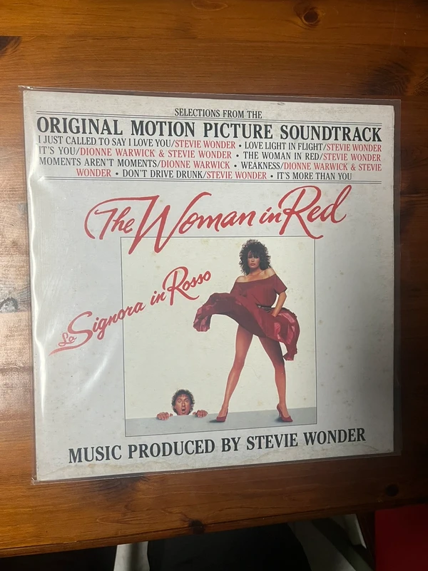 The woman in Red