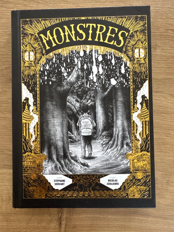 Livre Monstres Stéphane Servant Nicolas Zouliamis - Bande dessinée BD - Très bon état - Edition col
