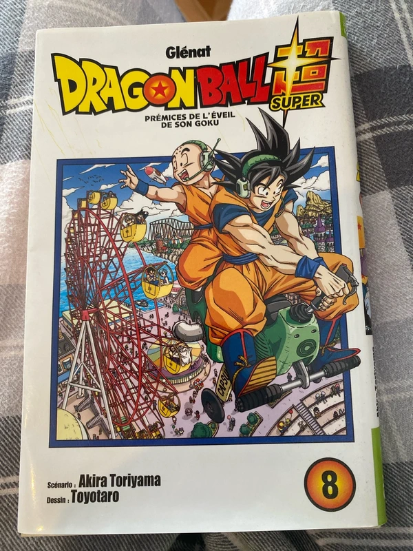 Manga dragon ball Z tom 8 prémices de l’éveil de son goku