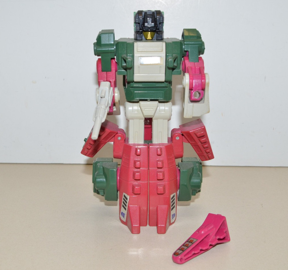 Modellino vintage G1 TRANSFORMERS SKULLCRUNCHER completo 1987 preside
