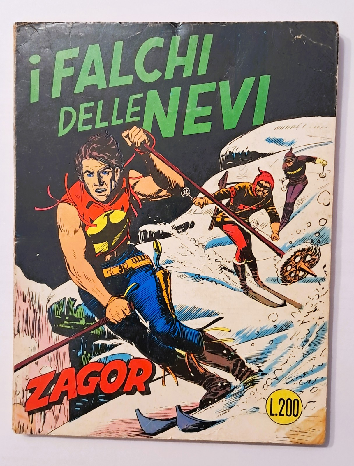 ZAGOR ZENITH N 129 I FALCHI DELLE NEVI  BUONO STATO  ORIGINALE