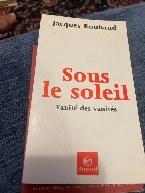Sous le soleil vanité et vanités