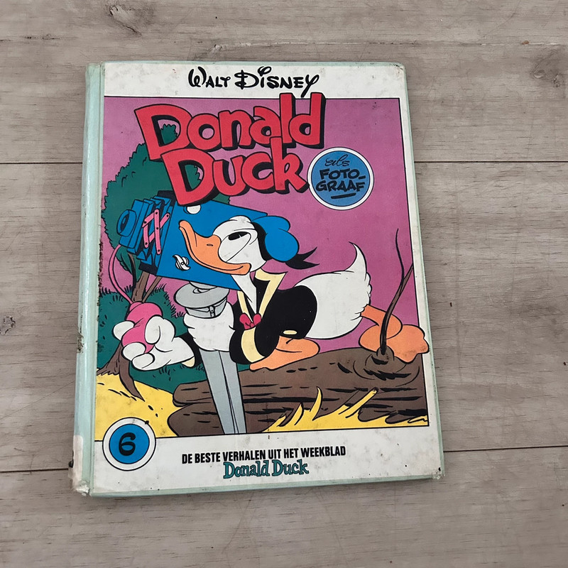 Vintage Donald Duck nr. 6 – Donald als fotograaf