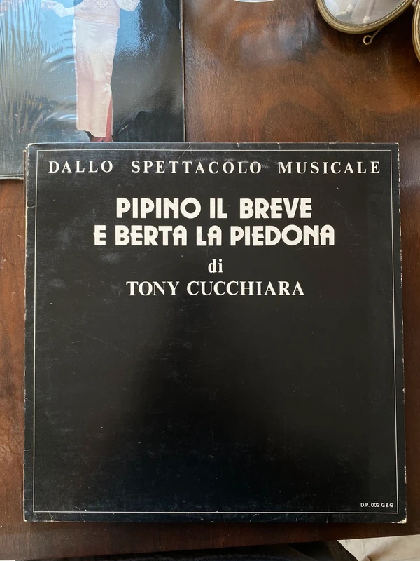 Vinile LP Pipino il Breve e Berta la Piedona - Tony Cucchiara