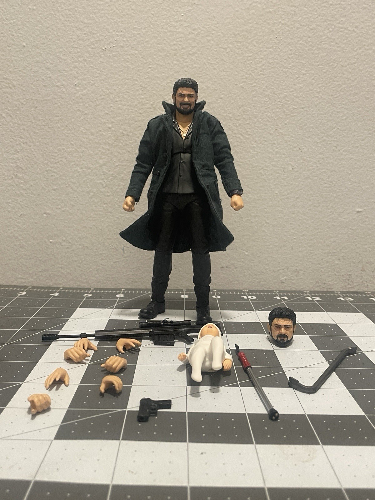 MAFEX No.154 The Boys Billy Butcher Figure ( Open )