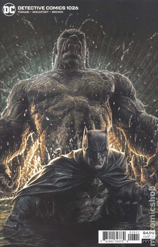 Detective Comics #1026 variante Bermejo quasi nuovo 2020 immagine stock