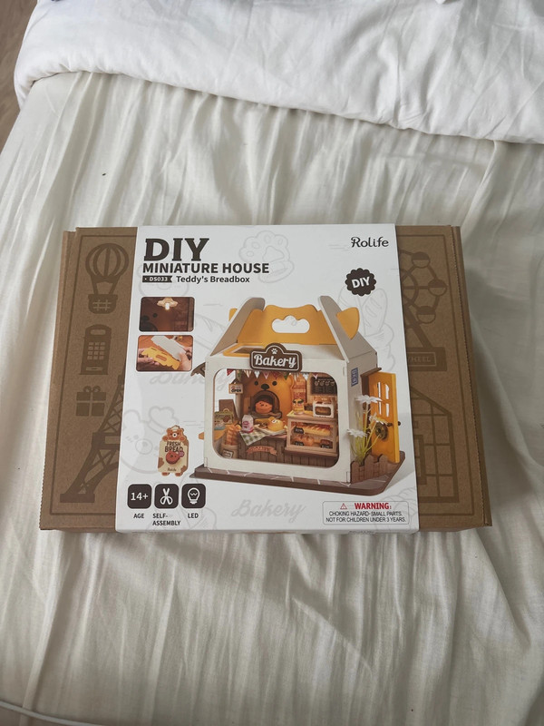 diy miniature house: teddy’s breadbox