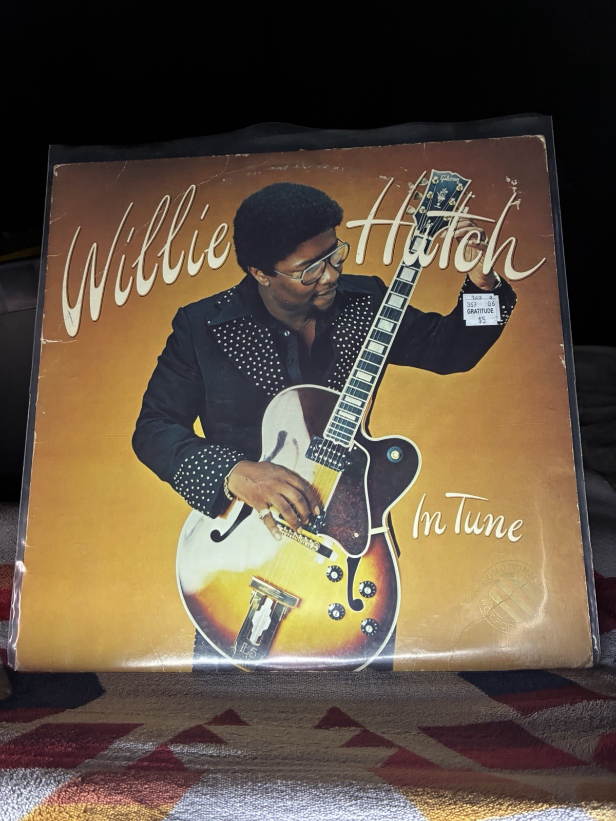 Willie Hutch In Tuned Vinyl Record LP Album Used