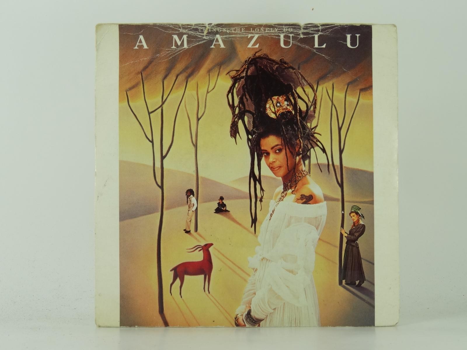 AMAZULU THINGS THE LONELY DO (45) 2 Track 7" Single plus Picture Sleeve ISLAND R
