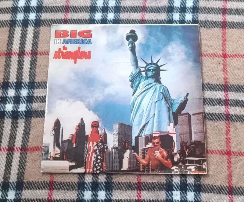 The Stranglers - Big in America - Single 7"/45 rpm, Portugal