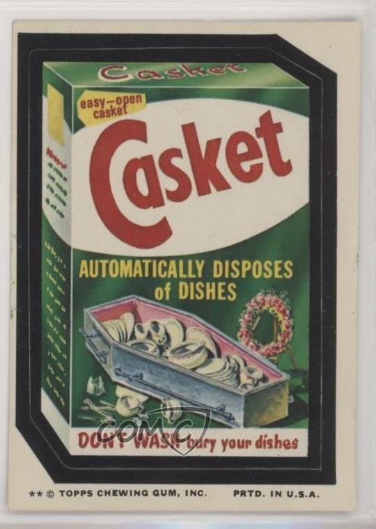 Topps Wacky Packages 1974 Serie 10 Cofanetto 0h1