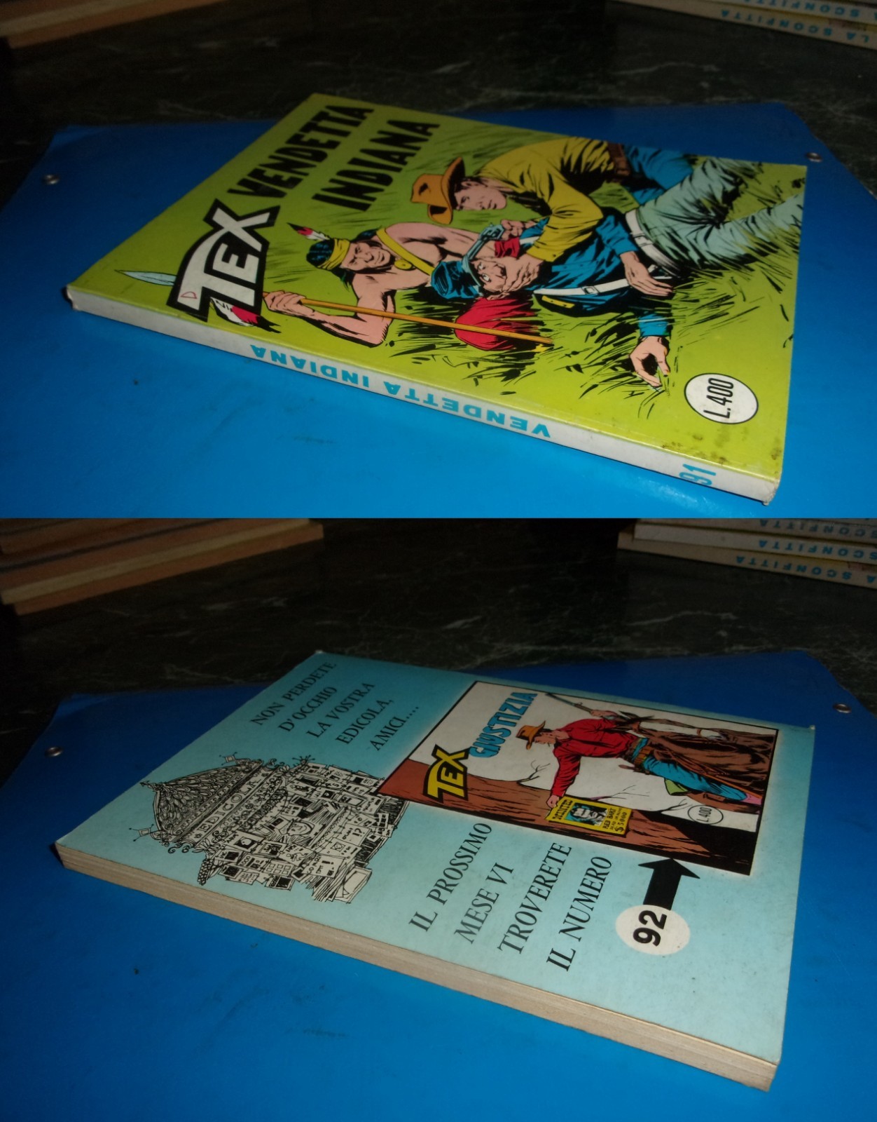 TEX n. 91 ristampa da LIRE 400 Leggi specifiche all'interno