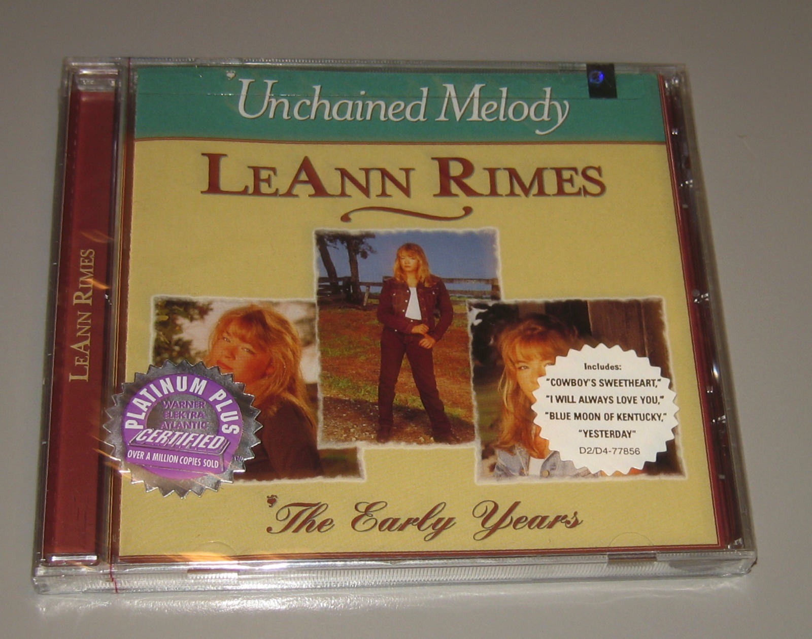LeAnn Rimes - Unchained Melody / The Early Years (CD, 1997, Curb Records) Sealed