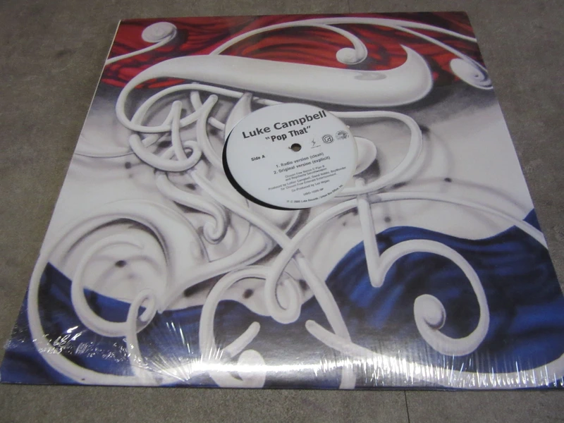 vinyle  maxi  45 tours  luke  campbell  pop that