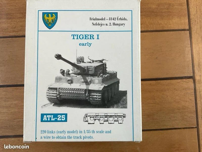 Maquette 1/35 chenilles atl 25 friulmodel tigre i early