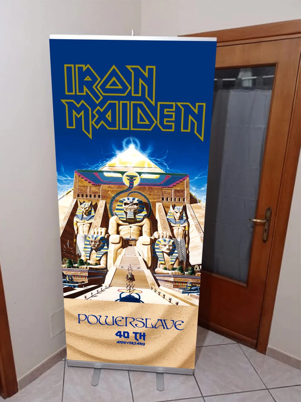 Iron Maiden "Powerslave 30TH" roll-up