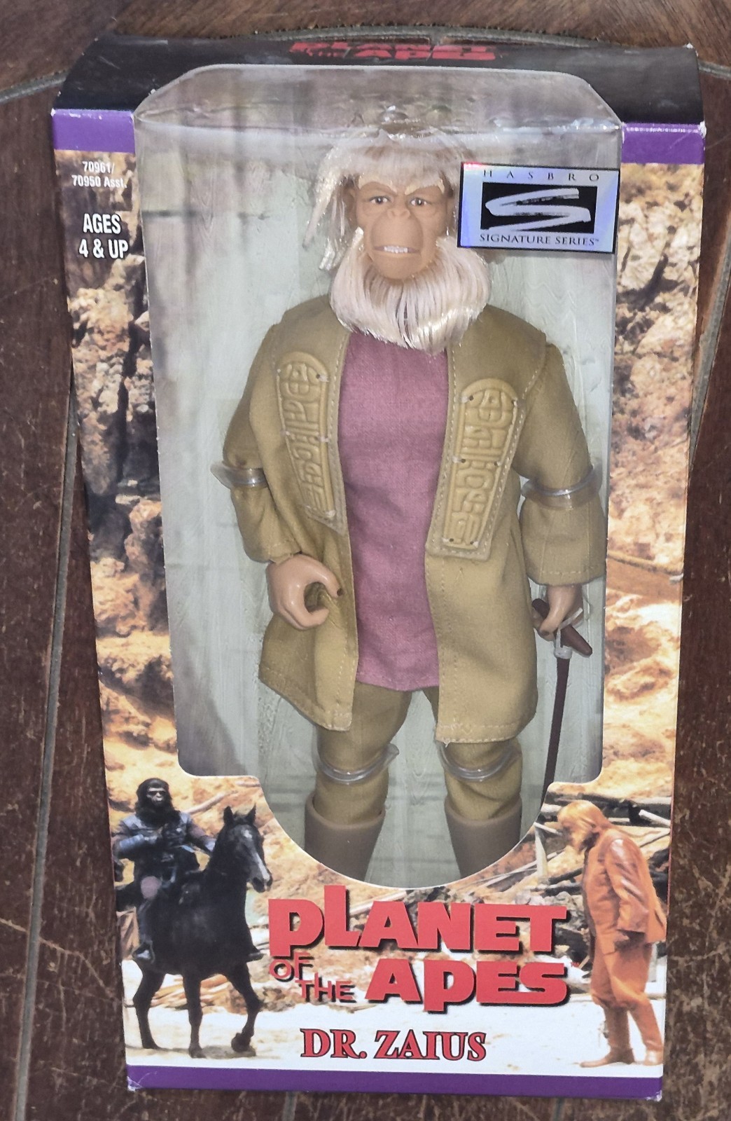 Il pianeta delle scimmie (1998) Figurina DR. ZAIUS 12" (serie firmata Hasbro) #70961