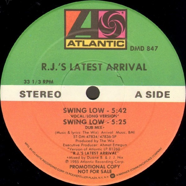 R.J.'s Latest Arrival - Swing Low (12") (Near Mint (NM or M-)) - 4388404815