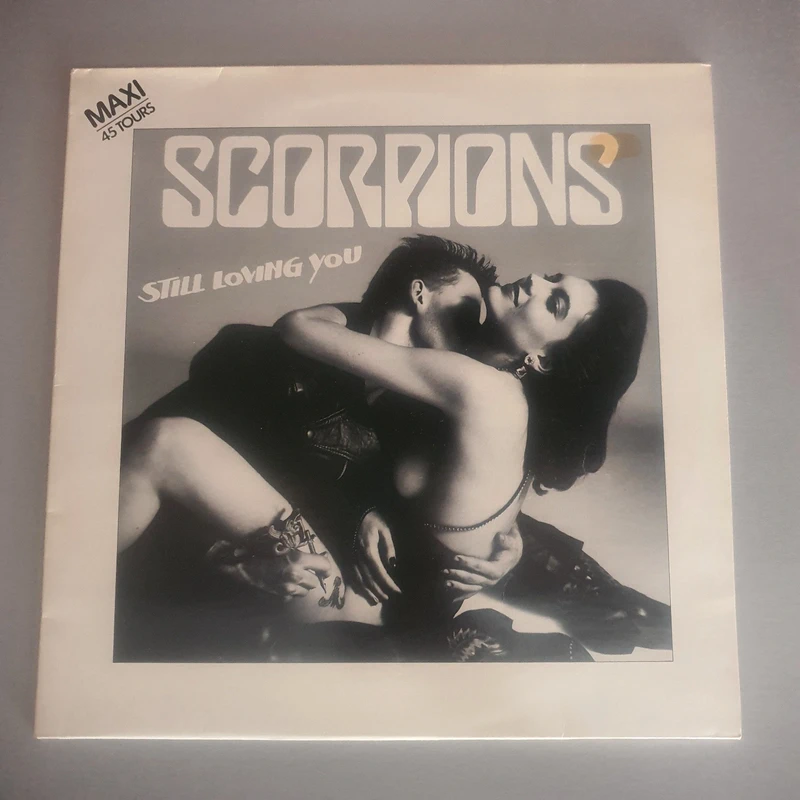 Disque vinyle maxi 45t Scorpions "Still loving you"