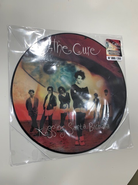 THE CURE PICTURE DISC BACIANDO SANTA BARBARA