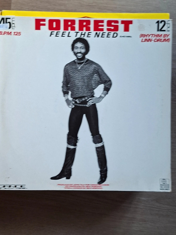 Forrest Feel The Need Vinyl (12", 45 RPM, Stereo) 1983