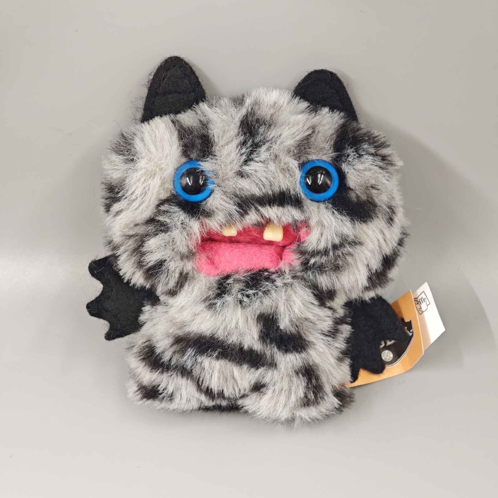 FUGGLER Peluche Halloween Bat Nero-Grigio Giocattolo da Collezione Regalo