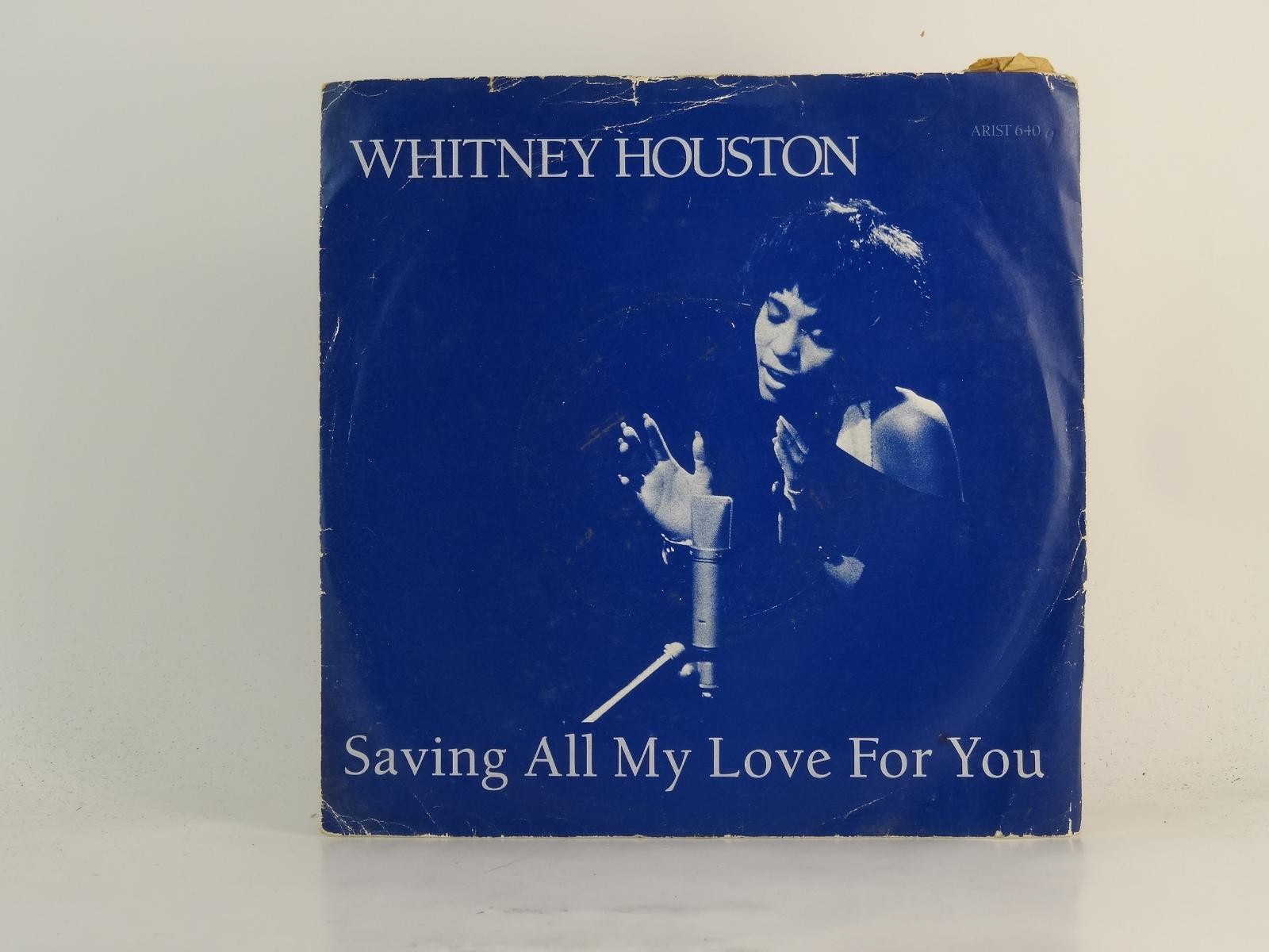 WHITNEY HOUSTON SAVING ALL MY LOVE FOR YOU (9) (78) 2 Track 7" Single including 