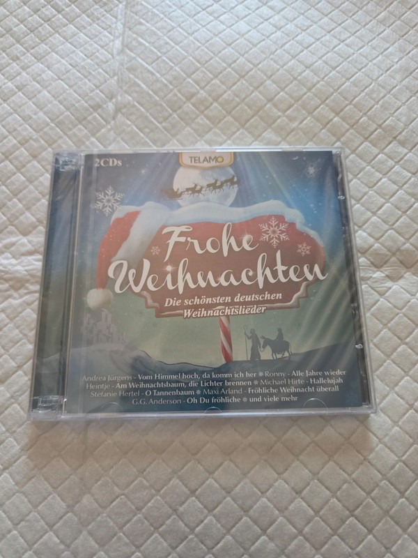 Doppio CD con canzoni di Natale tedesche