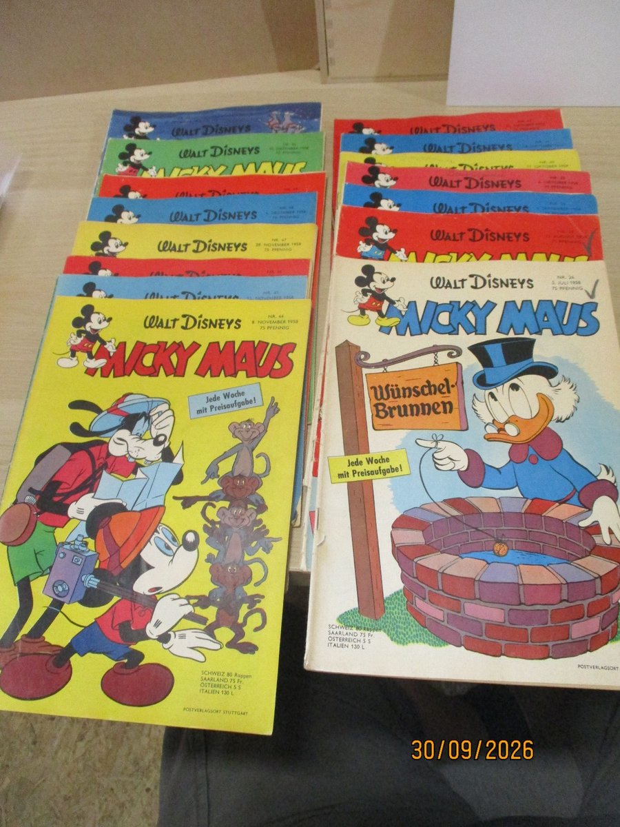 Topolino 1958 # 26 33 35 39-42 44-51 buone condizioni con buono