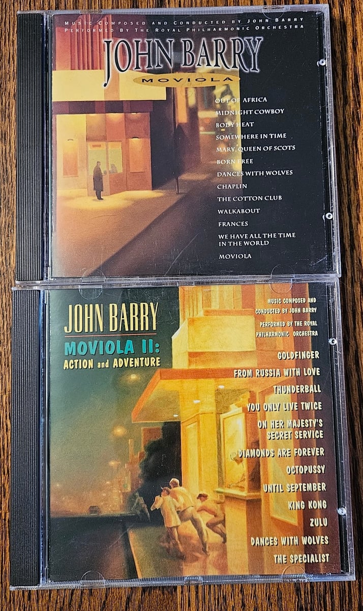 John Barry - Moviola & Moviola II :  [ Used CD  Set Sony ] 
