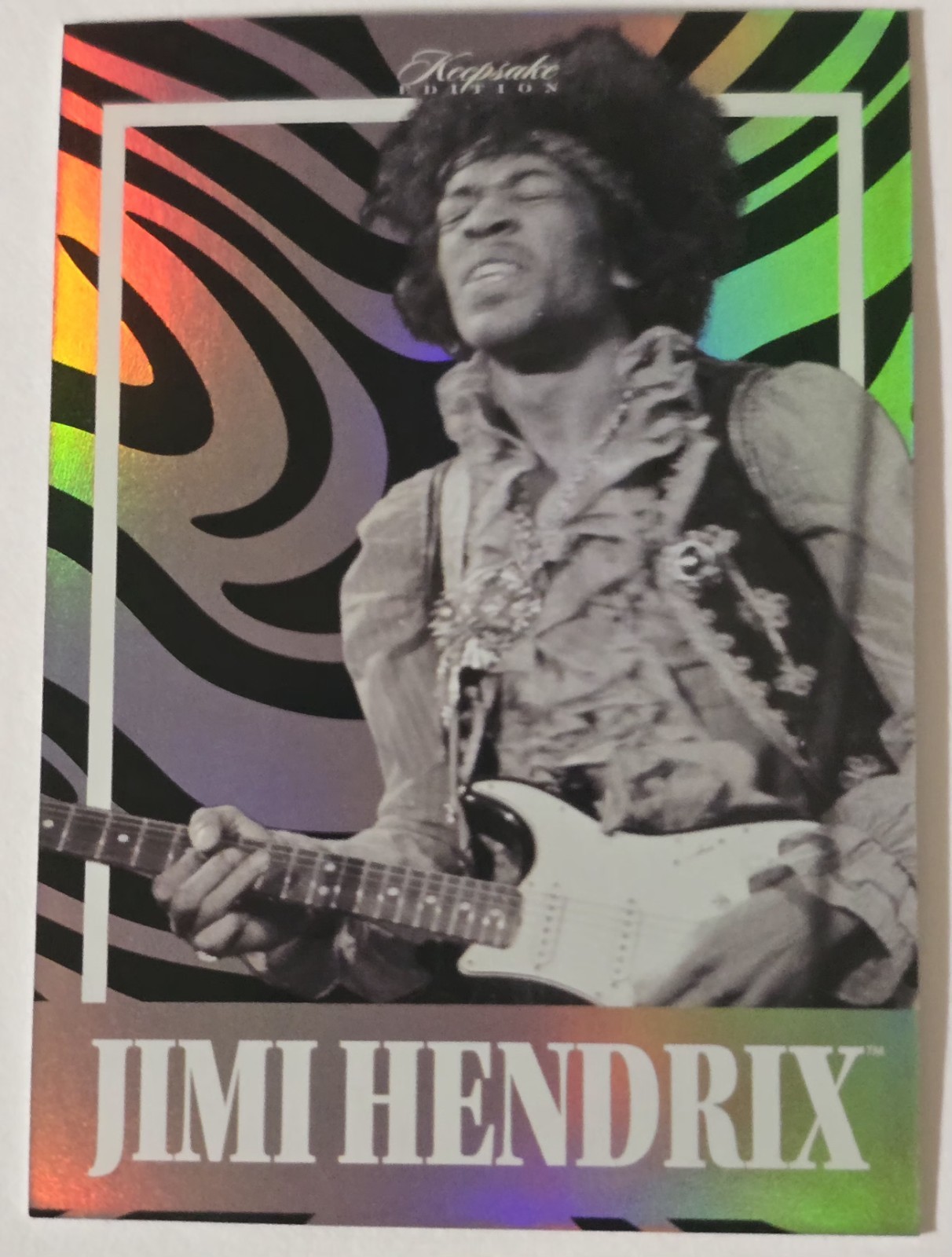 2025 Jimi Hendrix Silver Keepsake Card #045