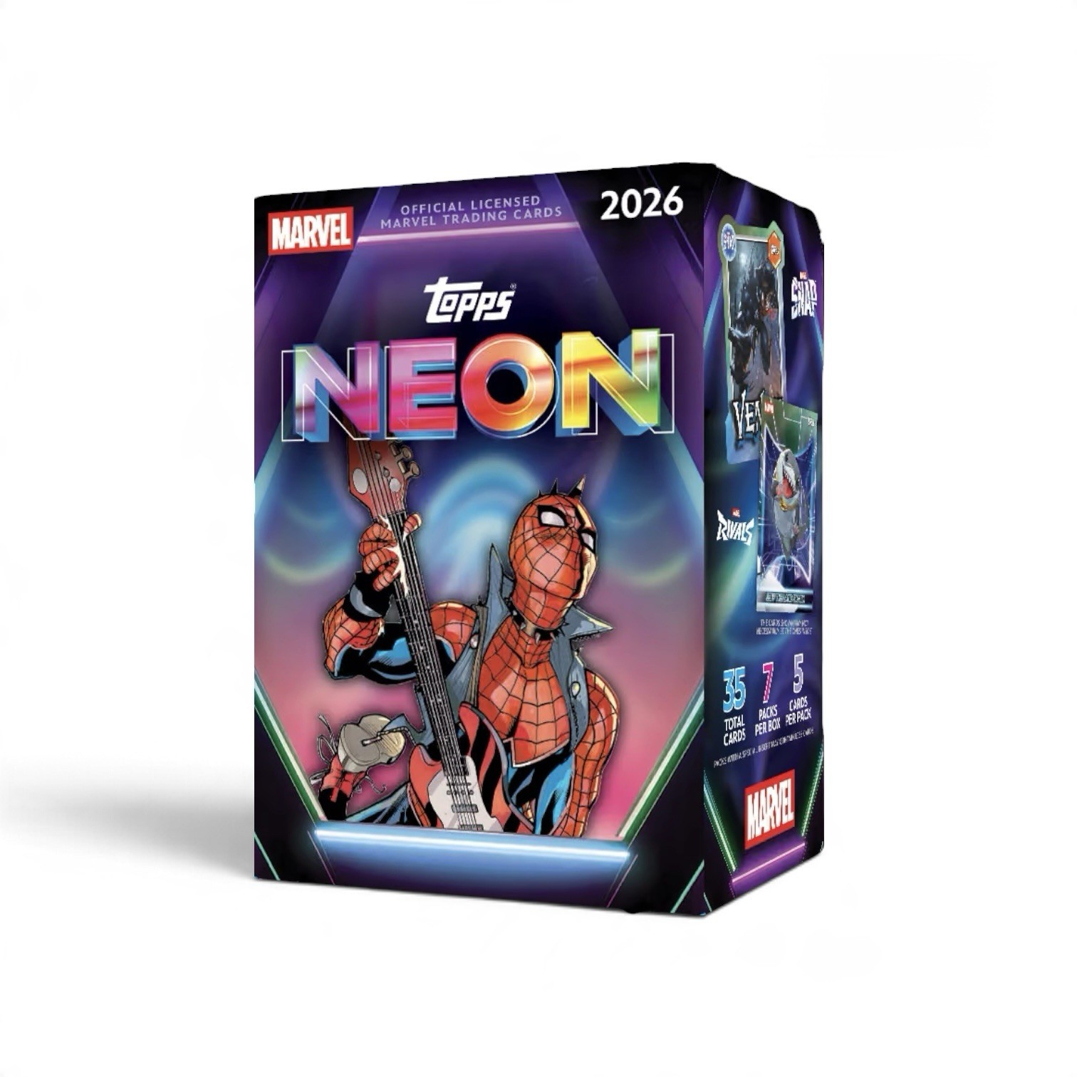 2026 Topps Neon Marvel Value Blaster Box (35 Cards) Brand New Sealed Presale QTY