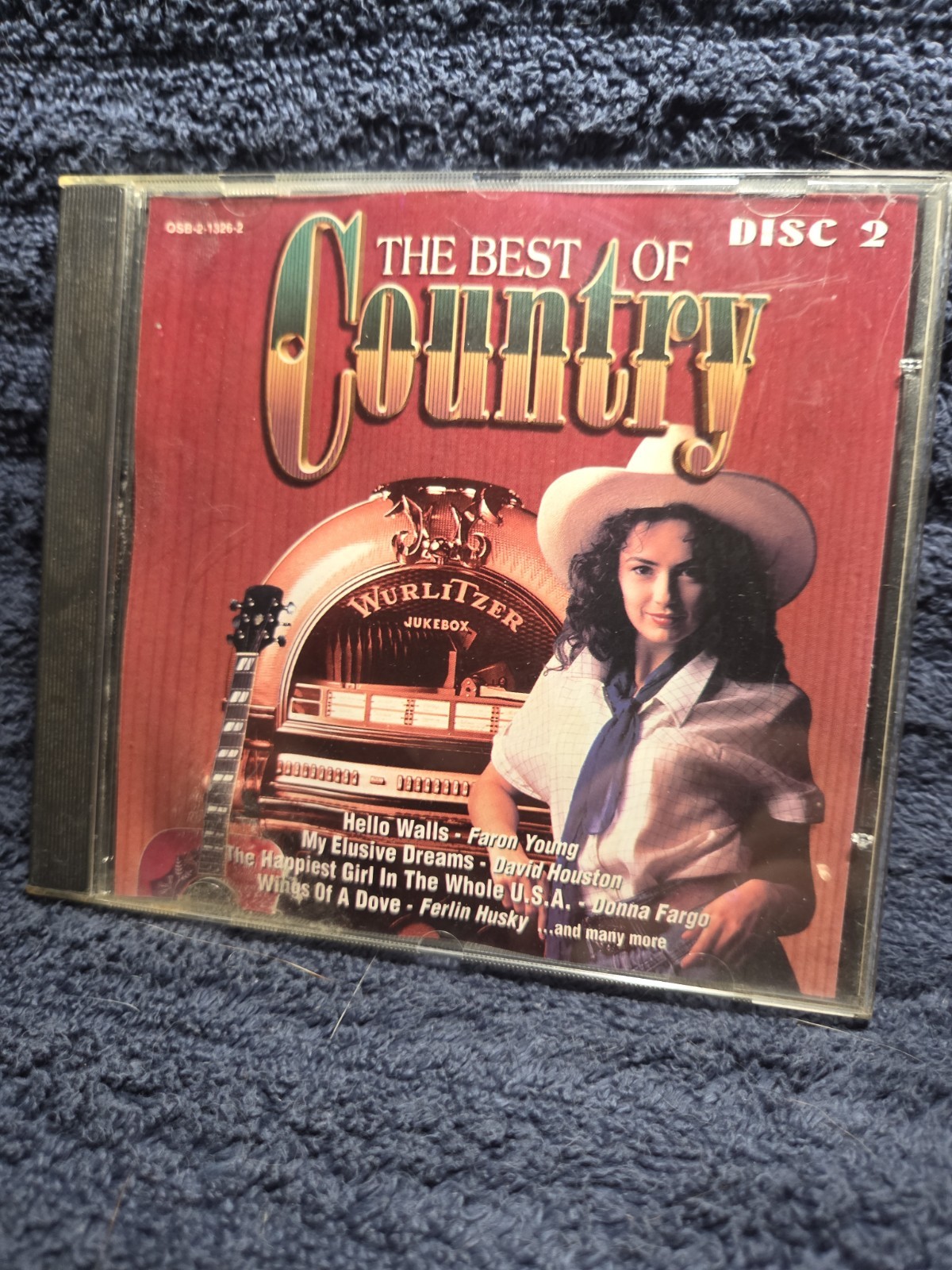 Best of Country by Best of Country Disc 2 (CD, 1997) No Case No Tracking #D969
