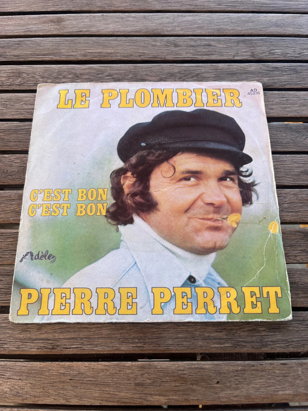 Vinyle Pierre Perret– Le Plombier