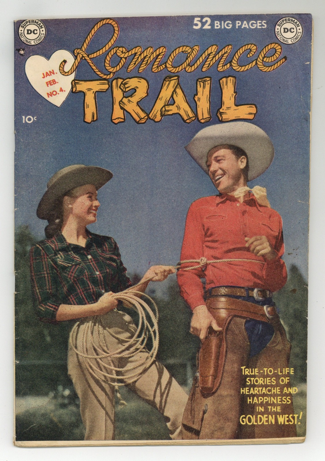 Romance Trail #4 GD/VG 3.0 1950
