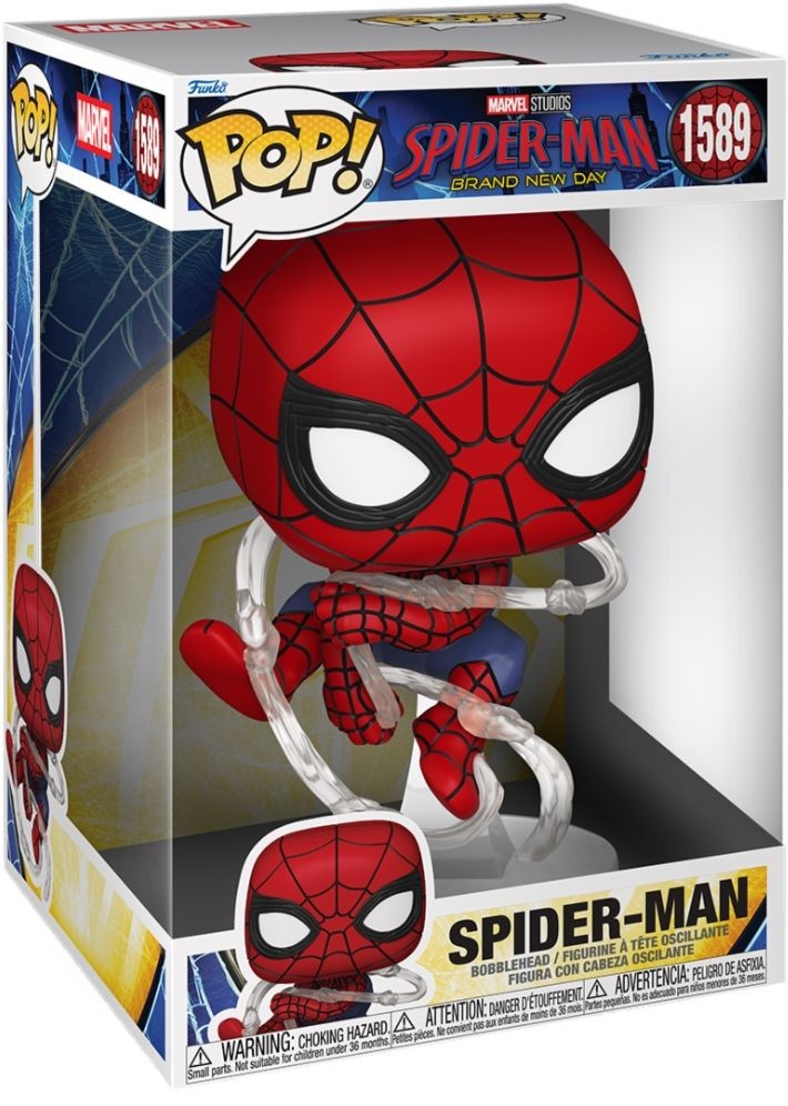 Merchandising Marvel: Funko Pop! Jumbo - Spider-Man Brand New Day - Spider-Man (