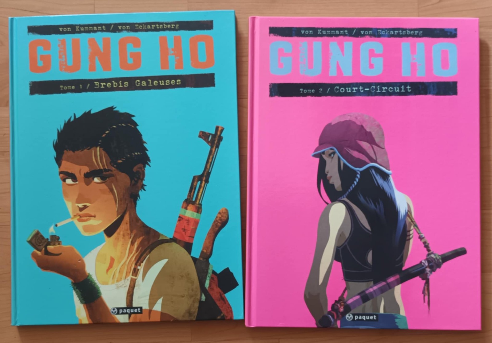 BD Gung Ho tomes 1 & 2 - Von Kummant, Von Eckartsberg - PAQUET (1 eo)