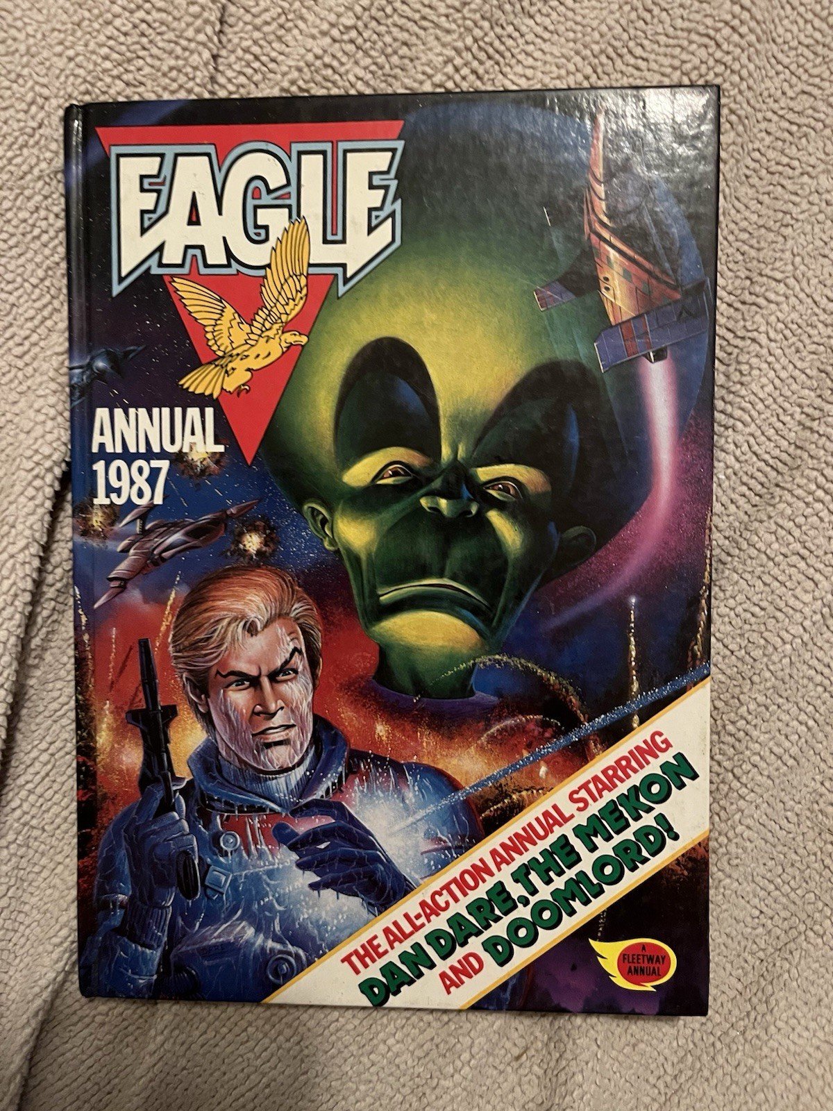 Eagle Annual 1987 Unclipped Excellent Condition Dan Dare
