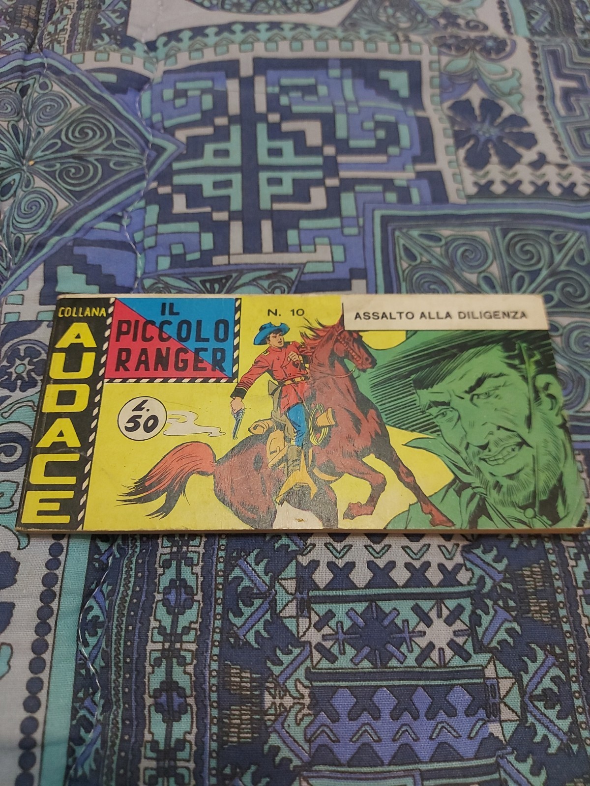 Piccolo ranger striscia settima serie n. 10  di busta