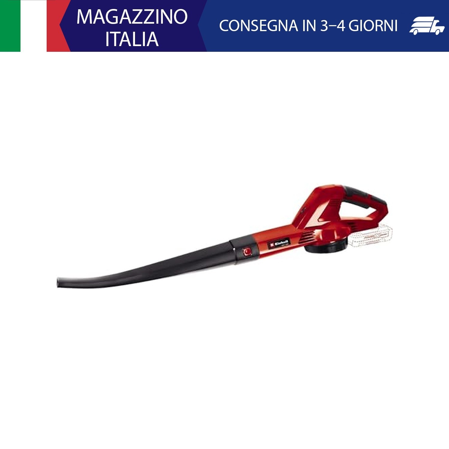 Einhell GC-CL 18 Li E Solo Soffiatore, Nero, Rosso, Senza Batteria e Caricabatte