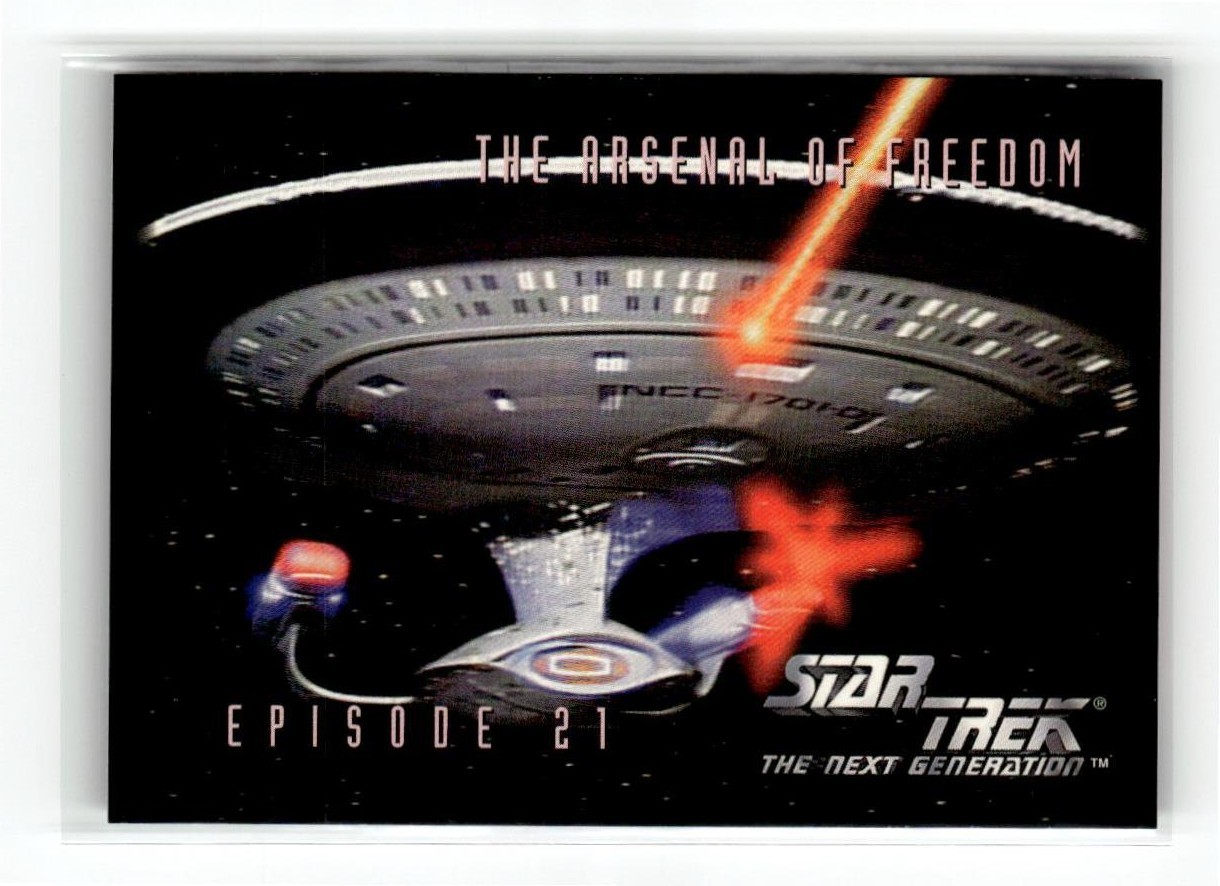 Scheda Skybox Star Trek La prossima generazione 1994