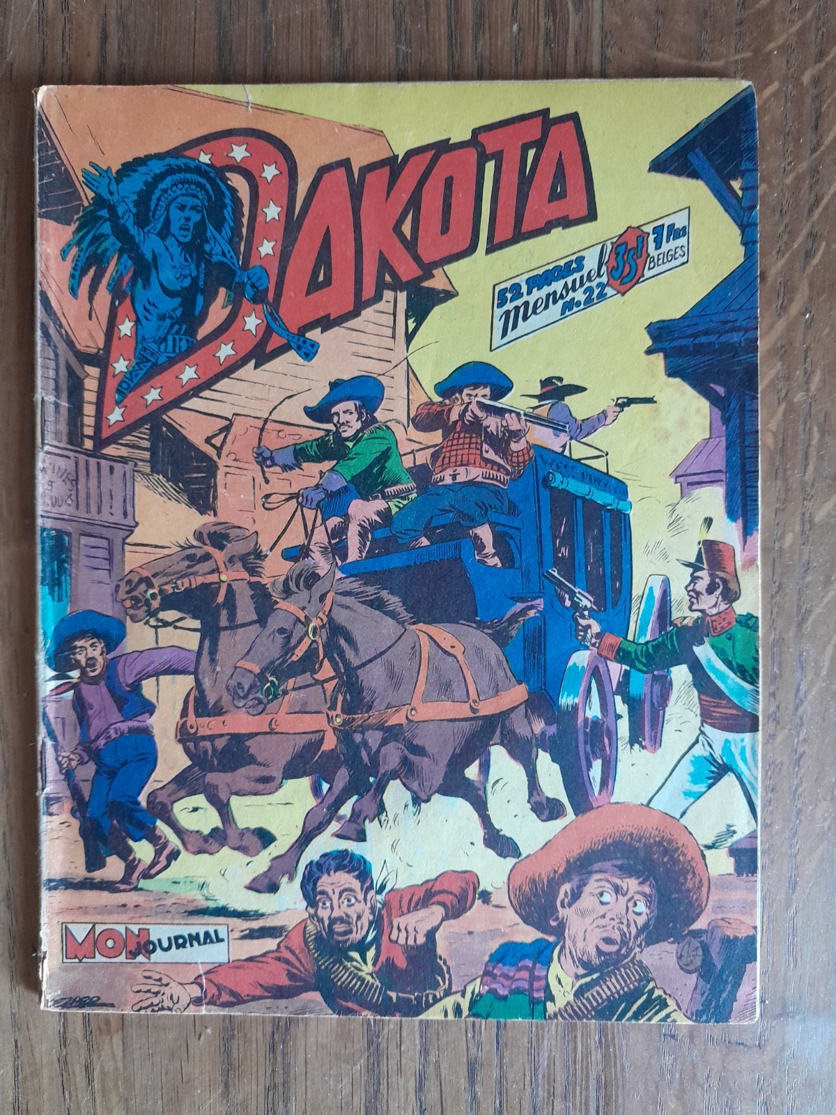 DAKOTA    N°22    MON JOURNAL     1956    TBE