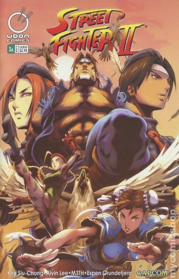 Street Fighter II #3A VF 8.0 2006 Immagine Stock