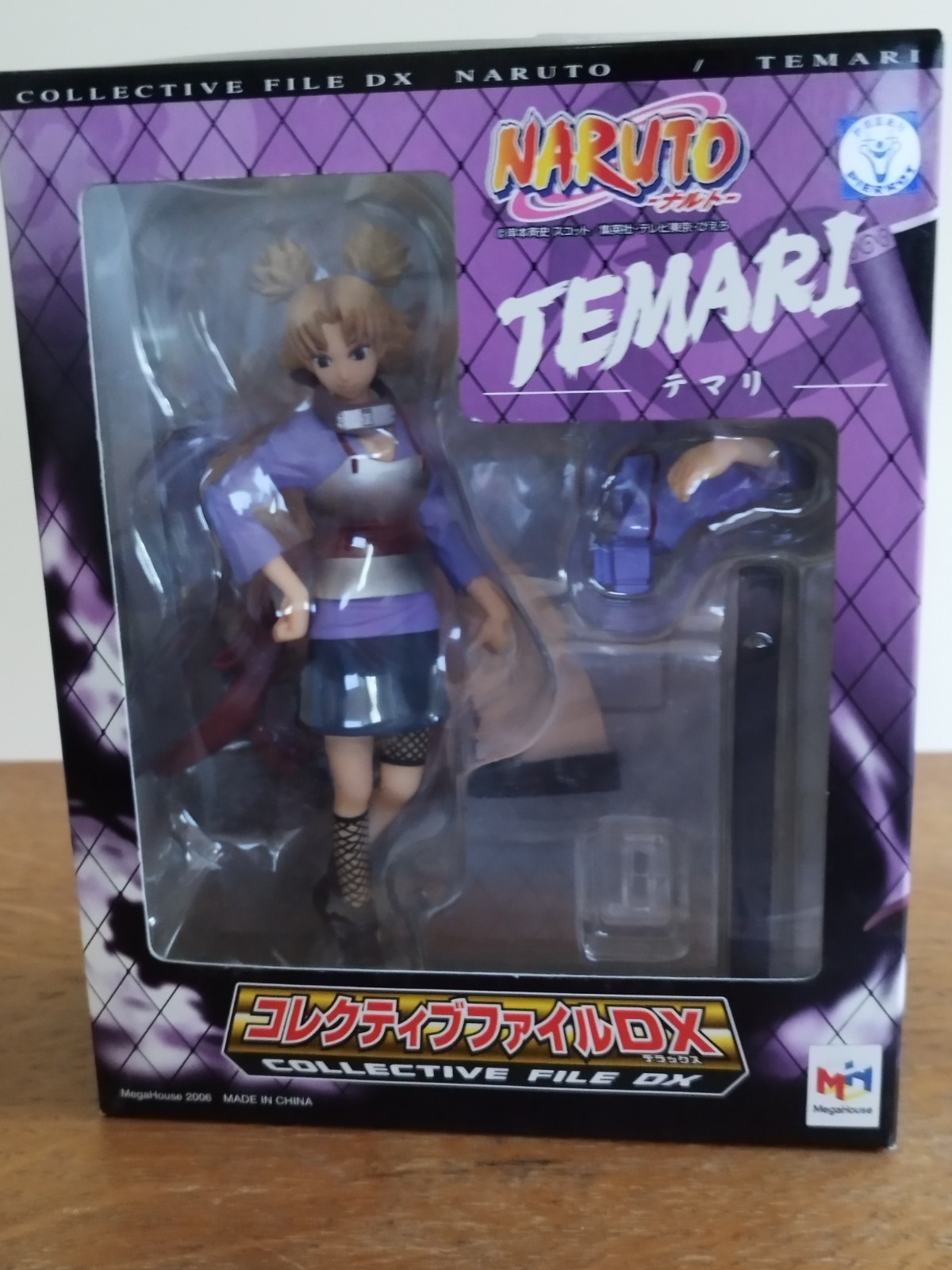 figurine / figure - naruto - temari - collective file DX