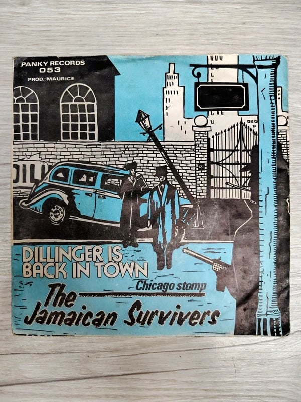 Vinyle single 45 T 7 " the  jamaican survivers 1979